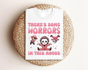 Horrors In This House, Halloween Trendy Shirt
